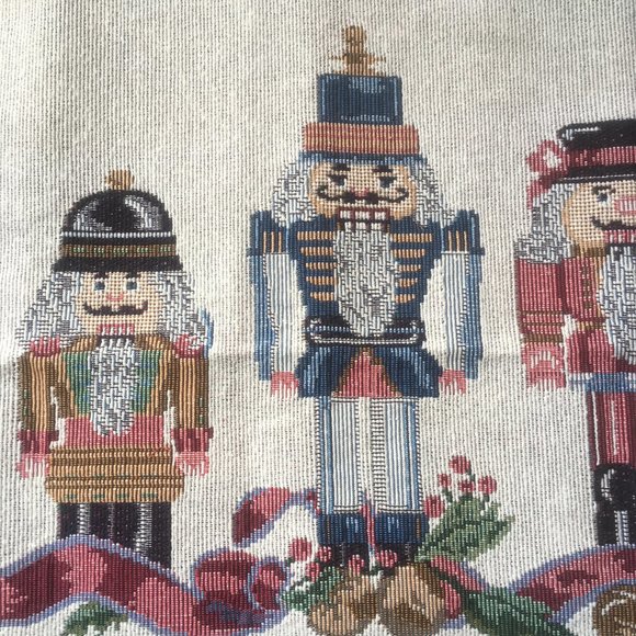 Tapestry Fabric.Christmas/Nutcracker Theme. 17x13 - Picture 3 of 6
